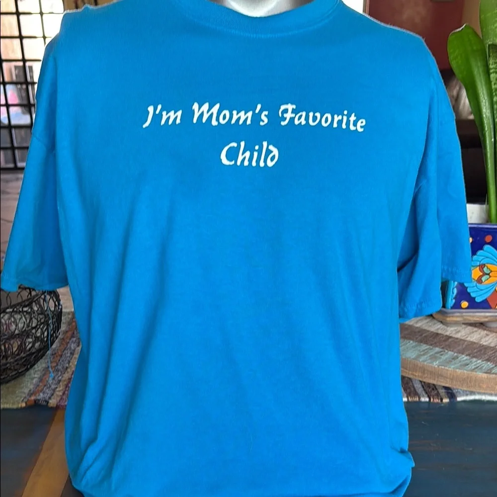 NWOT Gildan Blue Short Sleeve Tee Vibrant Cotton Comfort - Picture 2 of 3